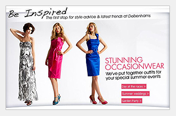 Debenhams Be Inspired Thumbnail - Darius Bajina Personal Portfolio