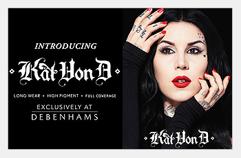 Debenhams Kat Von D Thumbnail - Darius Bajina Personal Portfolio