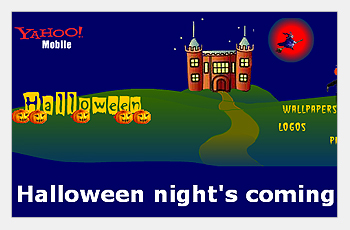 Yahoo Halloween Splash Page Thumbnail - Darius Bajina Personal Portfolio